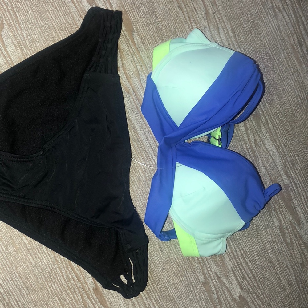 BRAND NEW!!! Multi color bikini top!